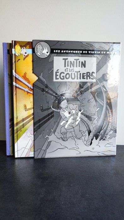 Tintin - Coffret Intégrale Tintin et les égoutiers - 2 Album, Livres, BD