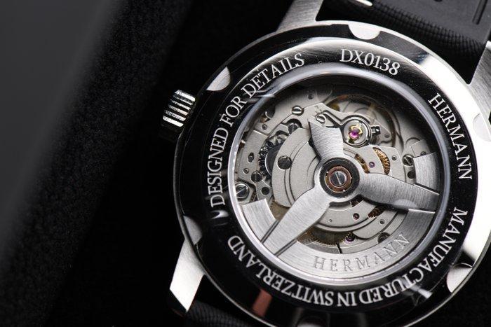 Hermann Stellar - Automatic Swiss Made - Aventurine Green -, Handtassen en Accessoires, Horloges | Heren