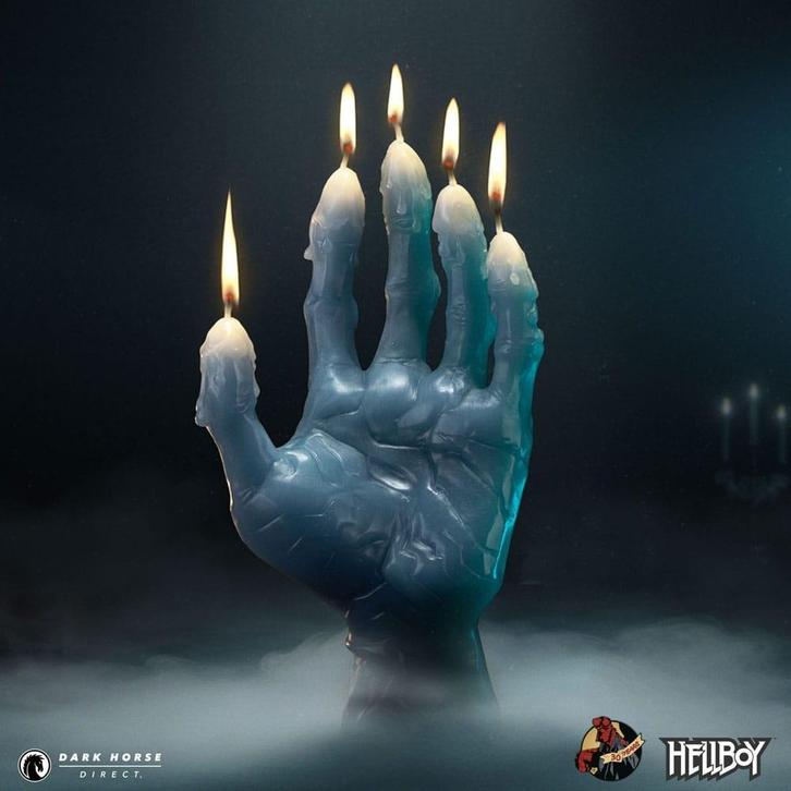 Hellboy Candle Hand of Glory 23 cm, Verzamelen, Film en Tv, Ophalen of Verzenden