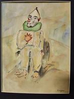 Celso Lagar Arroyo (1891-1966) - Payaso, Antiek en Kunst