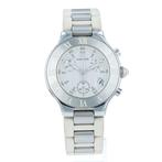 Cartier - Must 21 Chronoscaph Date - Zonder Minimumprijs -, Handtassen en Accessoires, Nieuw
