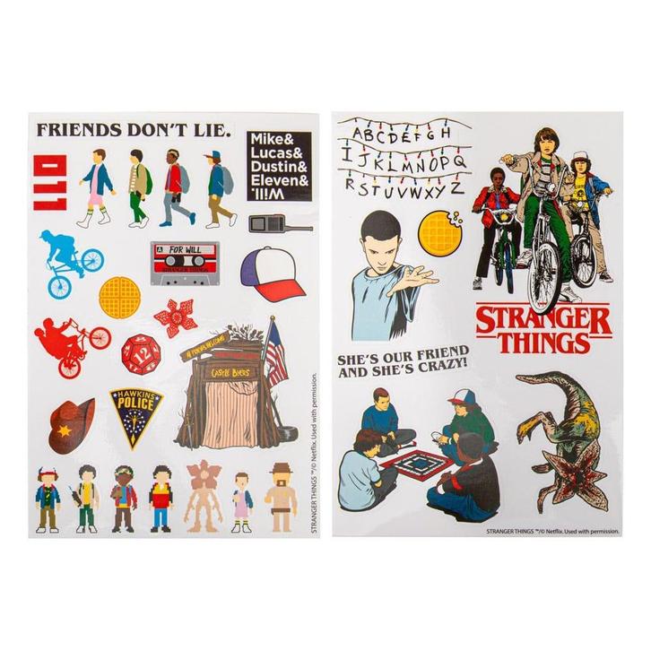 Stranger Things Season 1 Stickers, Collections, Cinéma & Télévision, Enlèvement ou Envoi