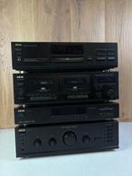 Akai - AM-17 Amplifier + AT-17 Tuner + HX-27W Cassette Deck, Audio, Tv en Foto, Radio's, Nieuw