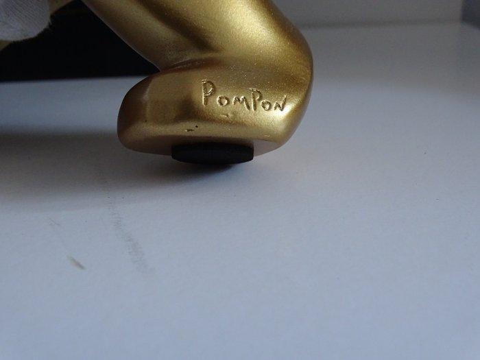 Richard Orlinski (1966) - Ours Pompon - Gold, Antiek en Kunst, Kunst | Designobjecten