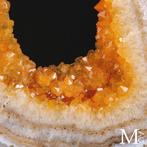 Portail de cristaux Géode de citrine de Madère – Tranche de