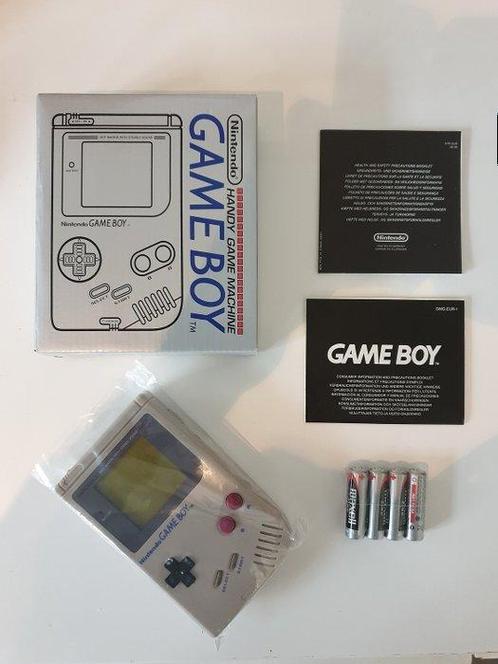 Nintendo - Gameboy Classic - DMG-01 1989 Console +Pokemon, Consoles de jeu & Jeux vidéo, Consoles de jeu | Accessoires Autre