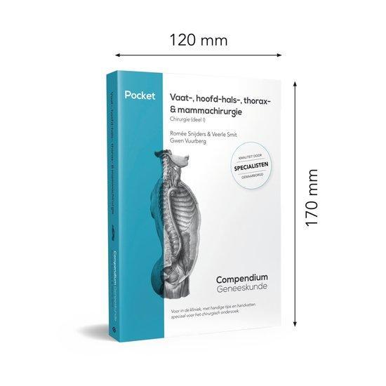 Pocketversie Compendium Geneeskunde Chirurgie deel I, Boeken, Kinderboeken | Jeugd | 13 jaar en ouder, Zo goed als nieuw, Verzenden