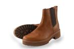 Timberland Chelsea boots in maat 39½ Cognac | 5% extra, Kleding | Dames, Schoenen, Overige kleuren, Verzenden, Overige typen, Zo goed als nieuw