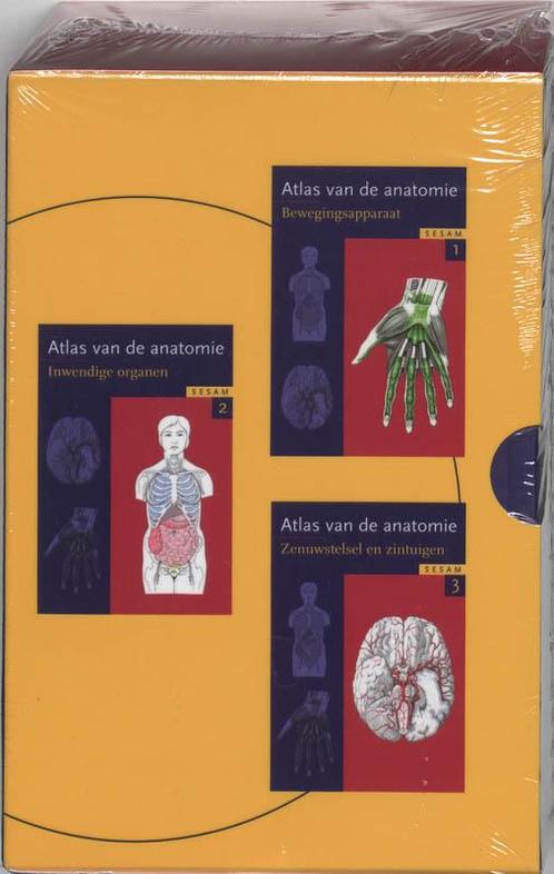 Sesam Atlas van de Anatomie set 3 delen 9789055745579, Boeken, Wetenschap, Gelezen, Verzenden