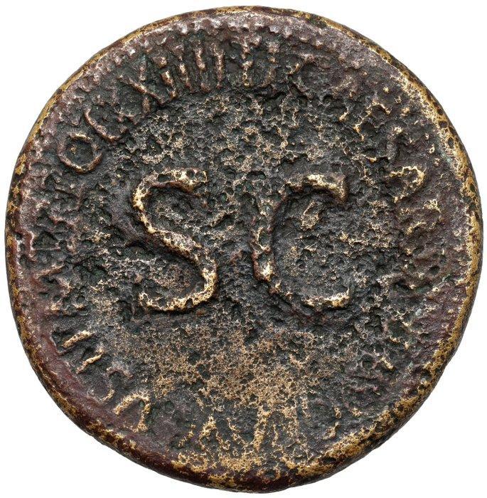 Romeinse Rijk. Livia (Augusta, 14-29 n.Chr.). Sestertius, Postzegels en Munten, Munten | Europa | Niet-Euromunten