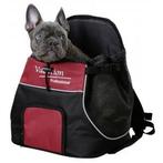 Sac de transport vacation noir-rouge 31x24x38cm, Animaux & Accessoires, Accessoires pour chiens