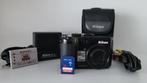 Nikon Coolpix P6000 13.5MP, 4X zoom, VR & ISO6400, GPS&LAN, Audio, Tv en Foto, Nieuw
