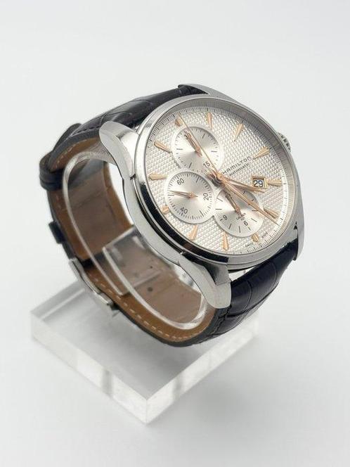 Hamilton - Jazzmaster Auto Chrono - H325960 - Heren -, Handtassen en Accessoires, Horloges | Heren