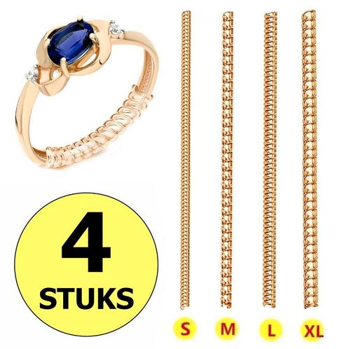Fako Bijoux® - Ringverkleiner Set - Ring Verkleiner - 4, Handtassen en Accessoires, Ringen, Verzenden