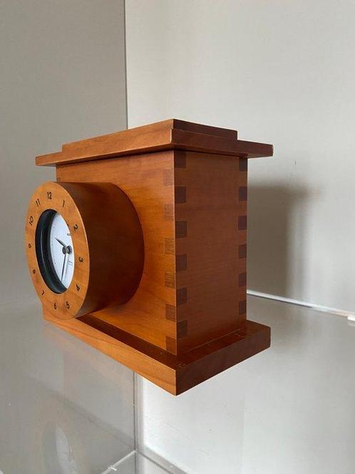 Horloge de cheminée - Alessi - Moderne - Teck - 2000-2010, Antiek en Kunst, Antiek | Meubels | Stoelen en Sofa's