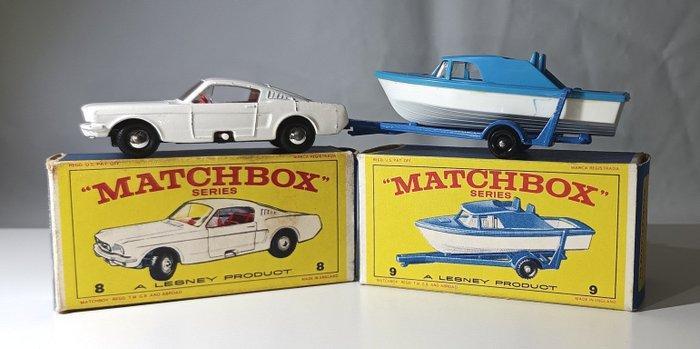 Matchbox 1:64 - 1:125 - 1:85 - Modelauto (3) - FORD MUSTANG, Hobby en Vrije tijd, Modelauto's | 1:5 tot 1:12