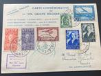 Congo belge 1937 - Carte commémorative 1er VOL GROUPE, Timbres & Monnaies, Timbres | Europe | Belgique