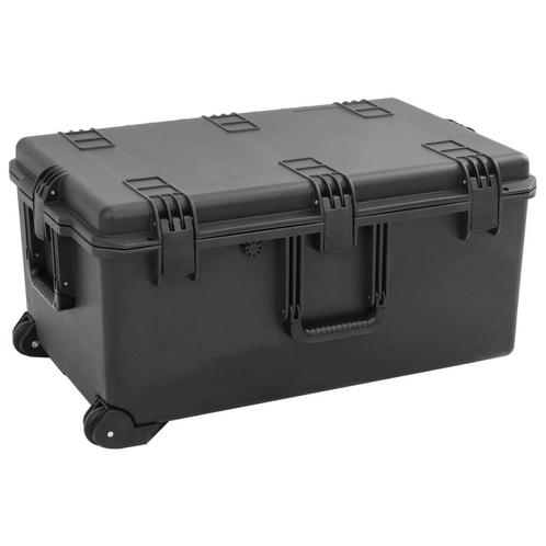 vidaXL Flightcase draagbaar 79,5x52x39 cm PP zwart, Audio, Tv en Foto, Foto | Cameratassen, Nieuw, Verzenden