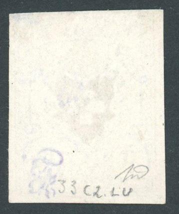 Suisse 1851 - Marques fédérales - voll- bis breitrandige 5 beschikbaar voor biedingen