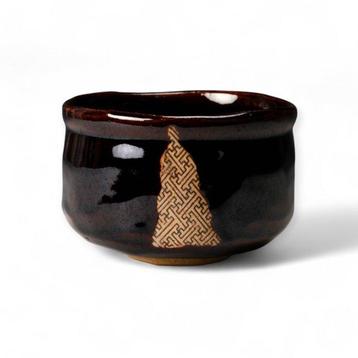 Rar Seto Oribe Tasse à thé « Kinun » par Hiroshi Hatsumi