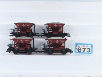 Roco H0 - 4334A - Modeltrein goederenwagon (4) - 4 beschikbaar voor biedingen