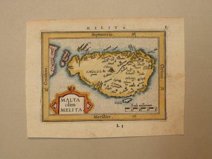 Europa - Malta / Valletta; Philippe Galle - Malta olim, Boeken, Atlassen en Landkaarten