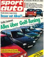 1988 SPORT AUTO MAGAZINE 12 DUITS, Livres, Autos | Brochures & Magazines, Ophalen of Verzenden