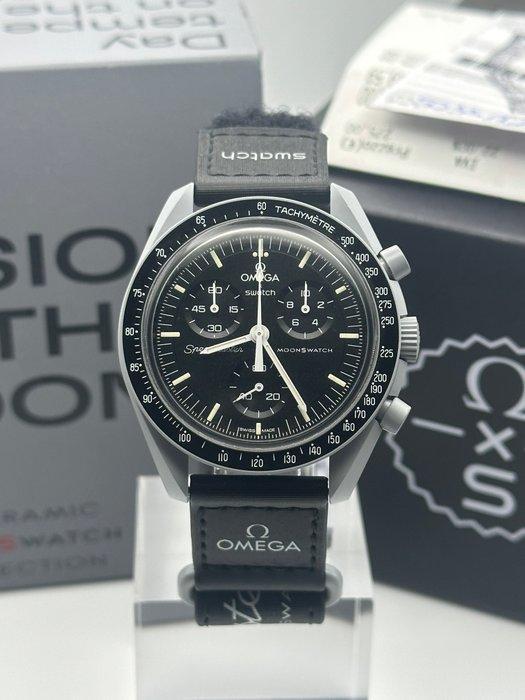 Omega x Swatch - MoonSwatch - Mission to the Moon - Zonder, Handtassen en Accessoires, Horloges | Heren