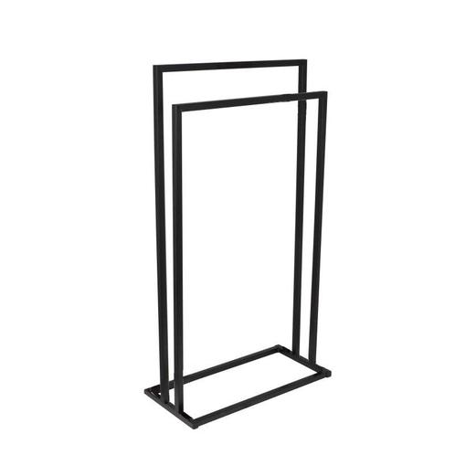 Staand handdoekenrek zwart - modern design - 45x21,5x84,5..., Doe-het-zelf en Bouw, Sanitair, Nieuw, Ophalen of Verzenden