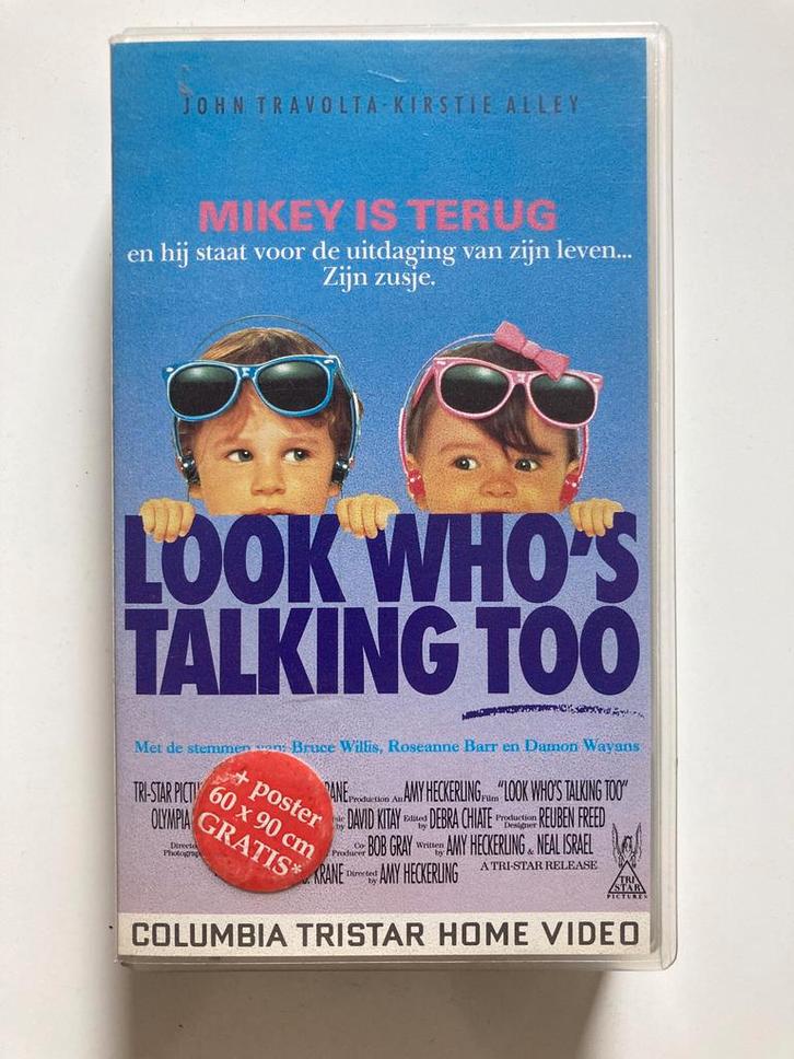 LOOK WHOS TALKING TOO (VHS), Cd's en Dvd's, VHS | Film, Gebruikt