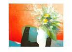 Claude Gaveau (1940-) - Vase au bouquet de fleurs, Antiek en Kunst