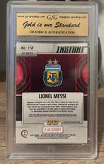 2022 Panini Instant Lionel Messi 118 Serialized card, Graded