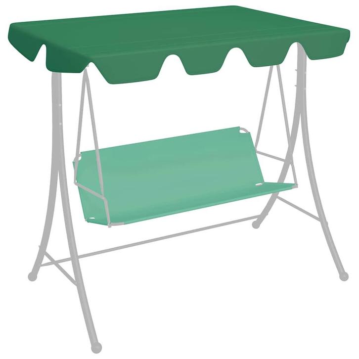 vidaXL Vervangingsluifel voor schommelbank 188/168x145/110, Tuin en Terras, Partytenten, Nieuw, Verzenden