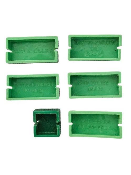 Lego - 6x allereerste groene originele Hilary Page Automatic, Kinderen en Baby's, Speelgoed | Duplo en Lego