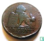 België 10 centime 1847, Postzegels en Munten, Verzenden, Losse munt