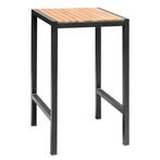 Statafel | Hout/Staal | Acaciahout Blad | Zwart Frame |, Verzenden, Nieuw in verpakking