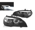 Phares Pour Bmw X5 E70 07-13 Oem Xénon Angel Eyes Led Noir, Auto-onderdelen, Verzenden, Nieuw