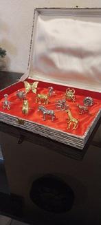 Servetring (12) - Verschillende dieren - Metaal, Antiquités & Art