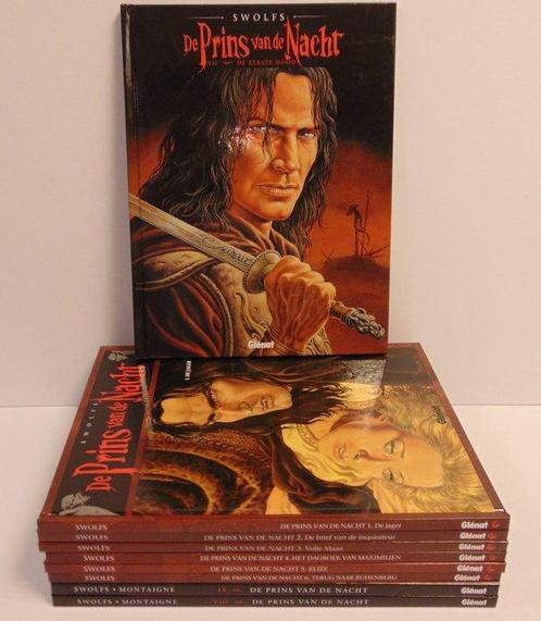 De Prins van de nacht - 5x Glénat uitgaven HC + 4x Grafica, Boeken, Stripverhalen