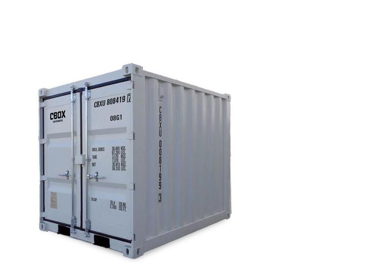 8ft Opslag container - New | Goedkoop |, Zakelijke goederen, Machines en Bouw | Keten en Containers, Verzenden