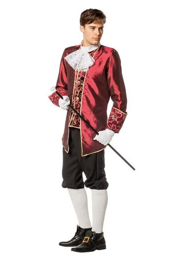 Markies Kostuum Luxe Rood, Kleding | Heren, Verzenden, Nieuw