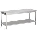 Werktafel | RVS | Bodemschap | Diepte 700 | Hoogte 900 |, Zakelijke goederen, Verzenden, Nieuw in verpakking