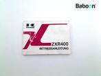 Livret dinstructions Kawasaki ZXR 400 1991-2003 (ZXR400, Motoren, Verzenden, Nieuw
