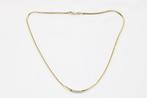 Collier - 14 carats Or jaune - 0.20ct. tw. Diamant, Handtassen en Accessoires, Kettingen, Nieuw