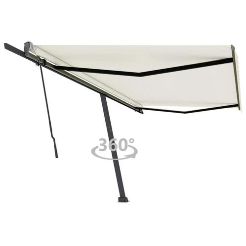 vidaXL Luifel vrijstaand handmatig uittrekbaar 500x300 cm, Tuin en Terras, Zonneschermen, Nieuw, Verzenden
