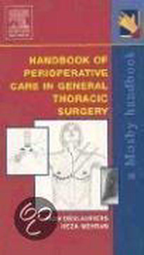 Handbook Of Perioperative Care In General Thoracic Surgery, Boeken, Overige Boeken, Gelezen, Verzenden