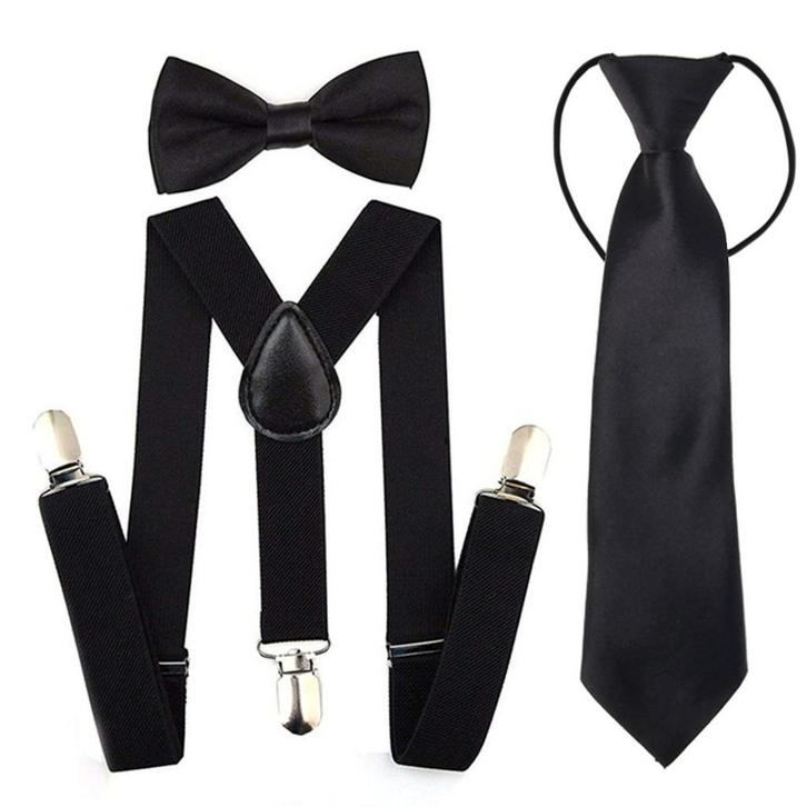 Fako Fashion - Kinder Bretels, Vlinderstrik & Stropdas -, Kinderen en Baby's, Kinderkleding | Overige, Verzenden