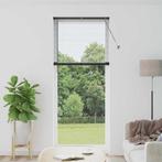vidaXL met gordijnen Zwart Aluminium, Huis en Inrichting, Stoffering | Gordijnen en Lamellen, Verzenden, Nieuw