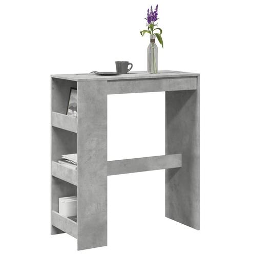 vidaXL Bartafel met rekken 90x40x103,5 cm bewerkt hout, Huis en Inrichting, Tafels | Eettafels, Nieuw, Verzenden
