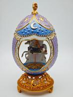Fabergé ei - Fabergé-huis Carrouselpaard Muziek-ei -, Antiek en Kunst